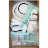Image 1 : BOX OF 15-PC DISHWARE SET