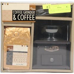 NEW CAFE CLAIRE COFFEE GRINDER & COFFEE