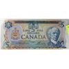 Image 1 : 1979 CANADA $5 BILL