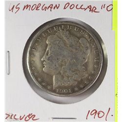 1901-O US MORGAN SILVER DOLLAR