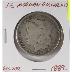 1889-O US MORGAN SILVER DOLLAR