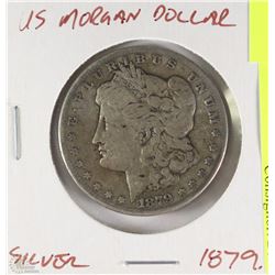 1879 US MORGAN SILVER DOLLAR "S"