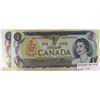 Image 1 : 2 UNC SEQUENTIAL SERIAL # 1973 CANADA $1 BILLS