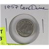 Image 1 : 1957 CANADIAN DIME