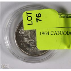 1964 CANADIAN FIFTY CENT PIECE