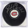 Image 1 : PATRICK ROY SIGNED MONTREAL CANADIENS PUC W/COA