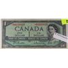 Image 1 : 1954 CANADA ONE DOLLAR REPLACEMENT NOTE