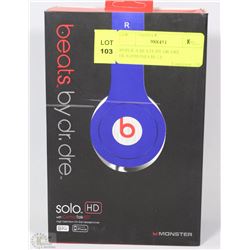 REPLICA BEATS BY DR.DRE HEADPHONES BLUE