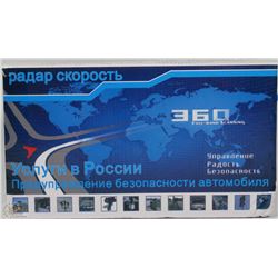 NEW 360 DEGREE LASER RADAR DETECTOR