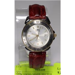 NEW SWISS MADE SECTOR ADV 4000 WR 100M MEN'S WATCH