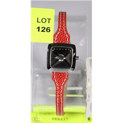 NEW SWISS MOV'T SISLEY S/S QUARTZ WOMEN'S WATCH