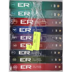 LOT OF E.R 9- SEASONS DVD SETS
