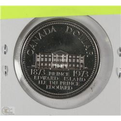H)MINT 1973 PRINCE EDWARD ISLAND DOLLAR