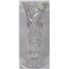 Image 1 : BOHEMIA HAND CUT LEAD PINWHEEL CRYSTAL VASE
