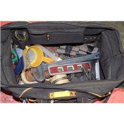 DEWALT TOOL BAG FULL OF TOOLS