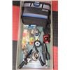 Image 1 : BIN W/FISHING RODS, LURES, KNIFE, ETC.