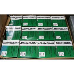CASE OF 12 PACKS OF AFFINITY FOLDABLE DUST MASKS