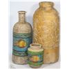 Image 1 : 3 MEXICAN VASES