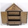 Image 1 : DECORATIVE 3 DRAWER, 2 DOOR JEWELLERY BOX