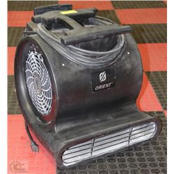 HONEYWELL ORIENT FLOOR FAN **AS IS RUNS LOUD**