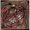 Image 1 : LOT OF 2 INDUSTRIAL EXTENSION CORDS 50' EACH