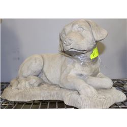 NEW CONCRETE PUPPY STATUE