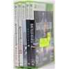 Image 1 : BUNDLE OF 5 XBOX 360 GAMES