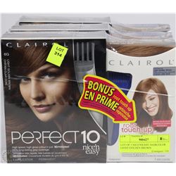 LOT OF 3 NICE'N'EASY HAIRCOLOR LIGHT GOLDEN BROWN