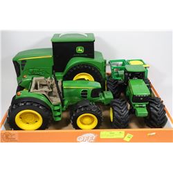 BOX OF COLLECTIBLES  OFJOHN DEERE INCL. 2-