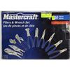 Image 1 : NEW MASTERCRAFT 10-PC PLIER & WRENCH SET