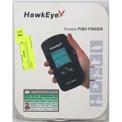 HAWKEYE F33P PORTABLE FISH FINDER