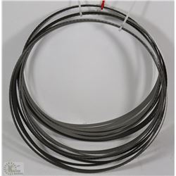 5 BUNDLES OF 5 STEEL BANDSAW BLADES - 1/2" X 45"