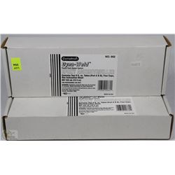 TWO BOXES OF DYNA-WELD EPOXY ADHESIVE/FILLER