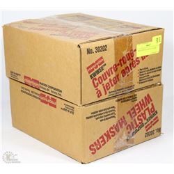 TWO CASES OF WHEEL COVERS