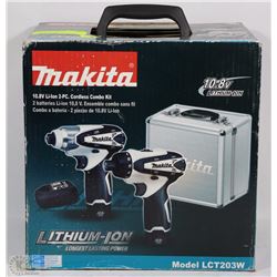MAKITA 10.8V LITHIUM-ION 2-PIECE CORDLESS COMBO