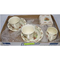 FLAT OF 6 CHILDS BUNNYKINS COLLECTOR ASSORTED CUP,