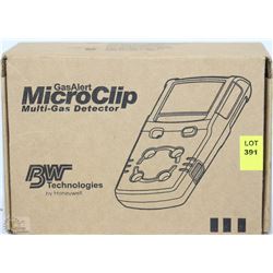MICROCLIP MULTI-GAS DETECTOR W/ CHARGER "WORKING"