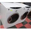 Image 1 : WHITE GE FRONT LOAD WASHER & DRYER SET