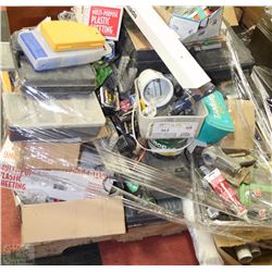 PALLET OF MISCELLANOUS SHOP TOOLS