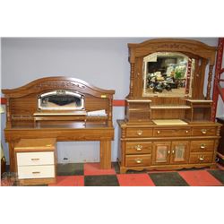 4 PC QUEEN SIZE BEDROOM SUITE