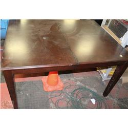 WOOD TONE KITCHEN TABLE