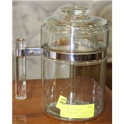 VINTAGE PYREX COFFEE MAKER