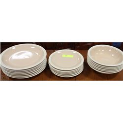 BOWL AND PLATE SET