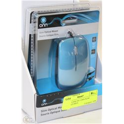 item#25  CASE OF 2 ONN SLIM OPTICALS MICE