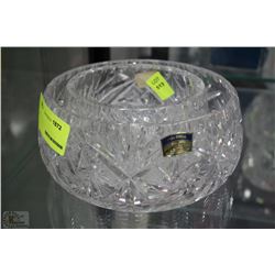 PAIR OF POLONIA HAND CUT CRYSTAL BOWLS