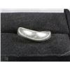 Image 1 : #19- .925 SILVER WEDDING BAND RING SIZE 7