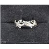 Image 1 : #12-.925 SILVER DOLPHIN RING SIZE 6.5