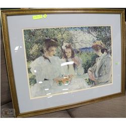 VICTORIAN THEME PICTURE - 31"W X 39"L
