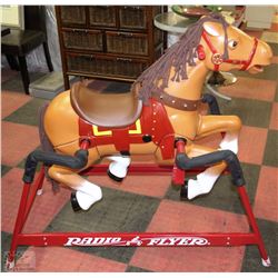 RADIOFLYER LARGE ROCKING AND SPRING HORSE