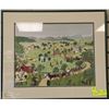 Image 1 : MOSES WHITE HOUSE COLLECTION FRAMED PRINT
